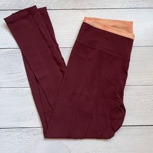 stori maroon leggings